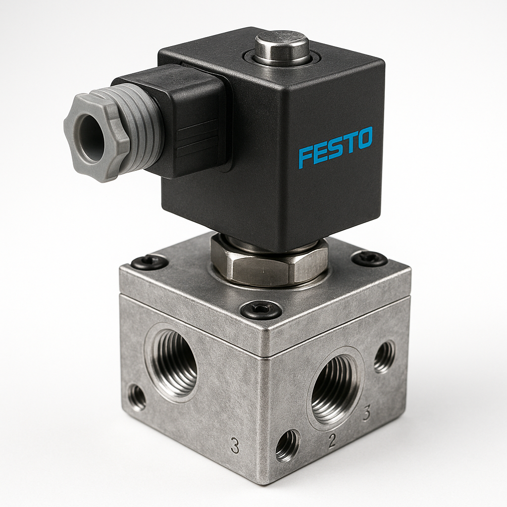 انواع شیر برقی فستو Festo و کاربرد هر مدل