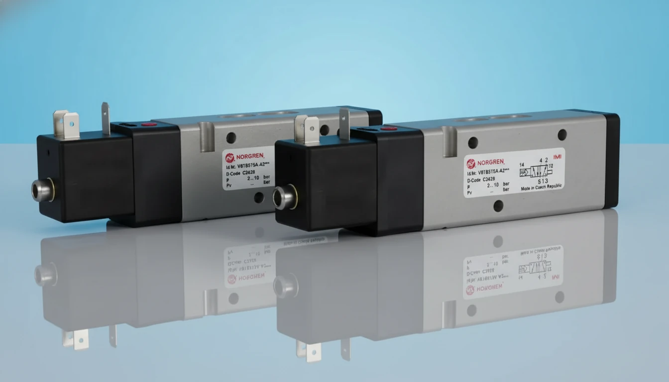 مقایسه شیر برقی نورگرن با دیگر برندهای شیر برقی صنعتی