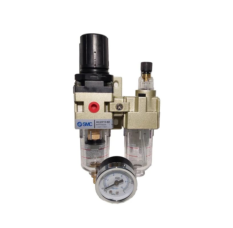 واحد مراقبت پنوماتیک SMC مدل Ac-2010-02 سایز 1/4 اینچ